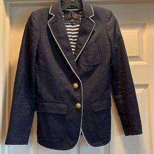 EUC J.Crew Linen Blazer